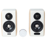 Edifier 88-Watt Continuous-Power Amplified Bluetooth Hi-Fi 2.0 Bookshelf Speaker System with Sub Out and Remote, S880DB MKII, 2 Count