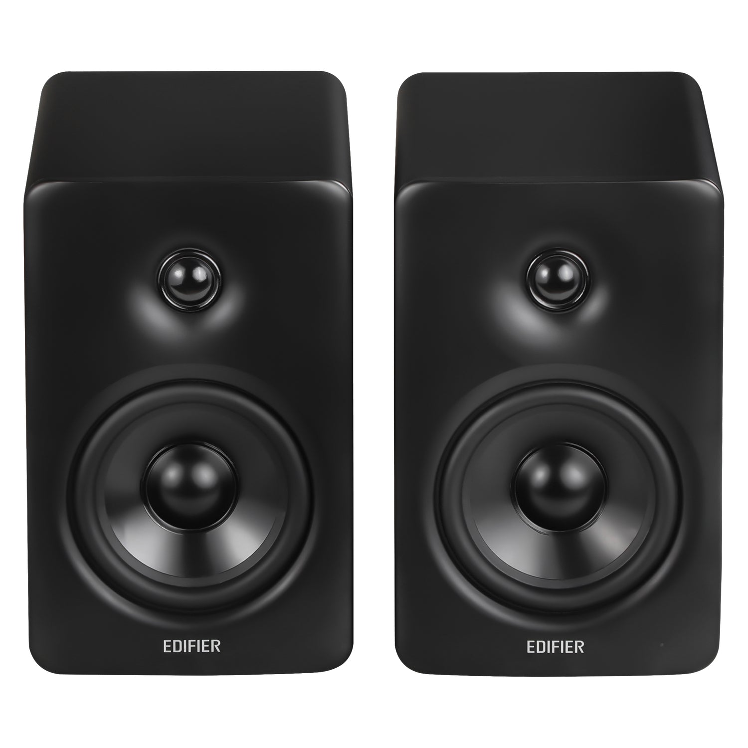 Edifier 100-Watt-RMS Bluetooth M90 Powered Compact Desktop Speakers with 4-In. Woofers, Hi-Res Audio/Wireless, HDMI/USB/Aux, Sub Out, Remote, Pair