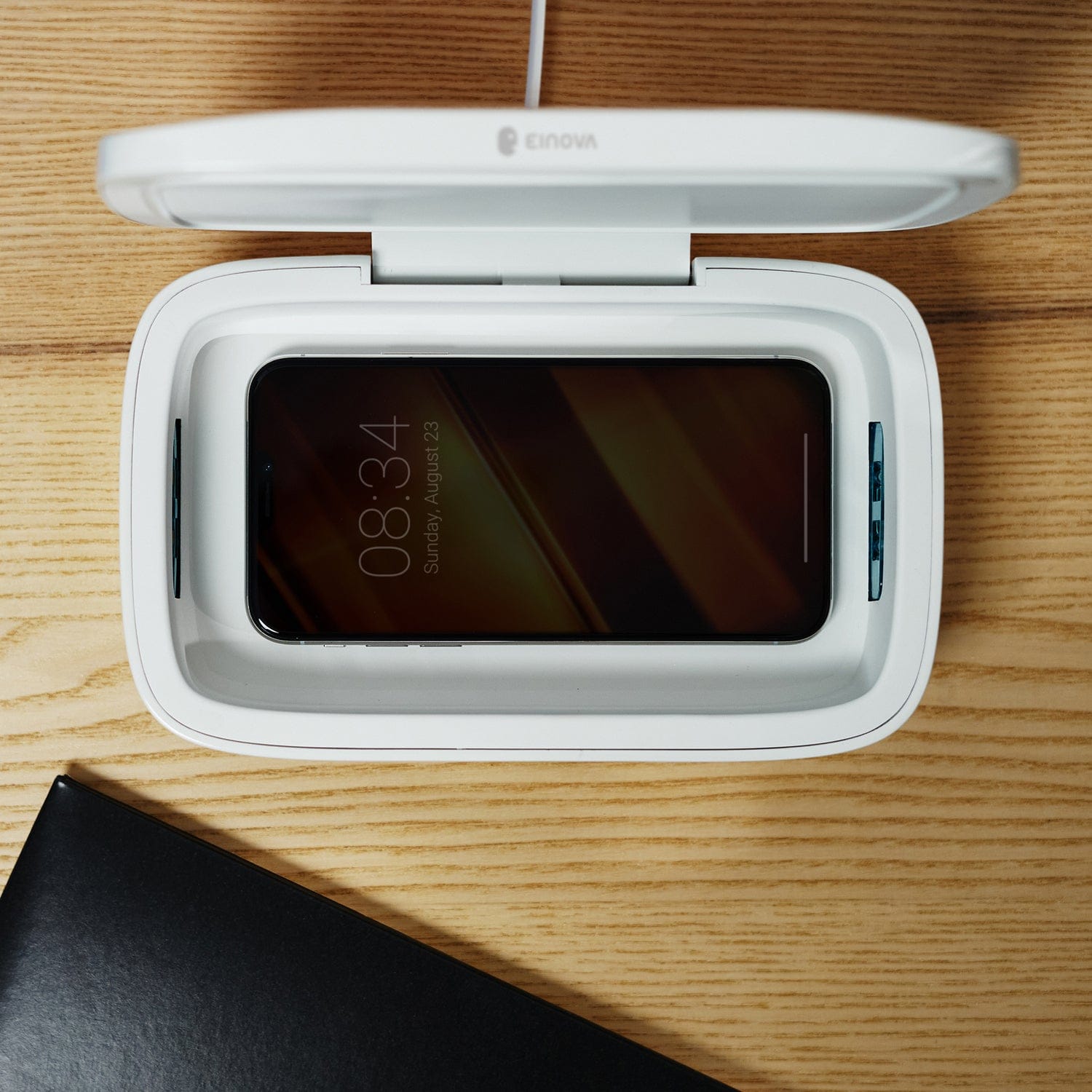 Einova Mundus UV Phone Sanitizer with Wireless Charging Spot