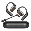 OpenRock Link 20 TWS Bluetooth Open-Ear Headset with Detachable Boom Mic, Earhooks, Charging Case, up to 52 Hours Play Time, IPX7 Sweat-Resistant