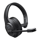 EKSAtelecom H1 Pro Telecom Bluetooth Trucker Headset, Black