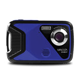 Minolta MN30WP Waterproof 4x Digital Zoom 21.0-MP/1080p Digital Camera, Blue