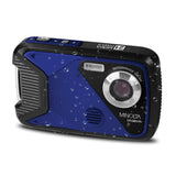 Minolta MN30WP Waterproof 4x Digital Zoom 21.0-MP/1080p Digital Camera, Blue
