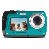 Minolta 48.0-Megapixel Waterproof Digital Camera, Blue