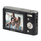 Minolta MND20 16x Digital Zoom 44 MP/2.7K Quad HD Digital Camera, Black