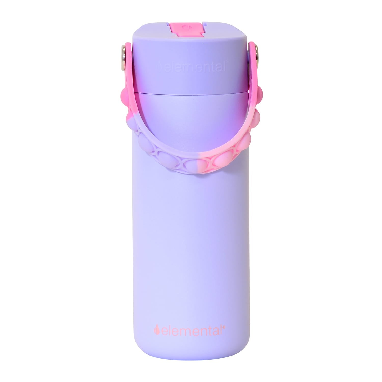 Elemental Core Pop Stainless Steel Water Bottle, 18 Oz., Lilac Tie Dye