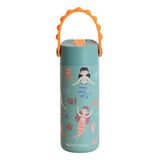 Elemental Core Pop Stainless Steel Water Bottle, 18 Oz., Mermaid Sisters