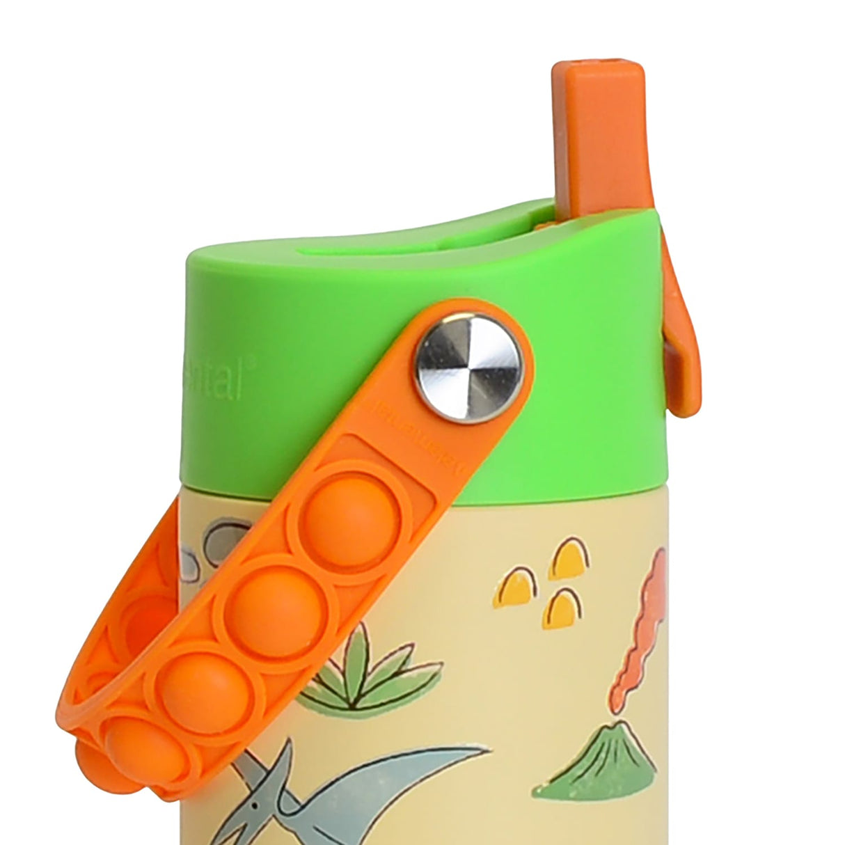 Elemental Core Pop Stainless Steel Water Bottle, 18 Oz., Skater Dinos