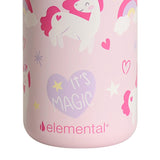 Elemental Core Pop Stainless Steel Water Bottle, 18 Oz., Unicorn Magic
