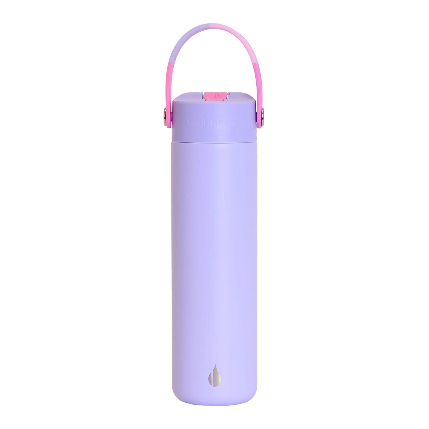 Elemental Core Stainless Steel Water Bottle, 24 Oz., Lilac Tie Dye