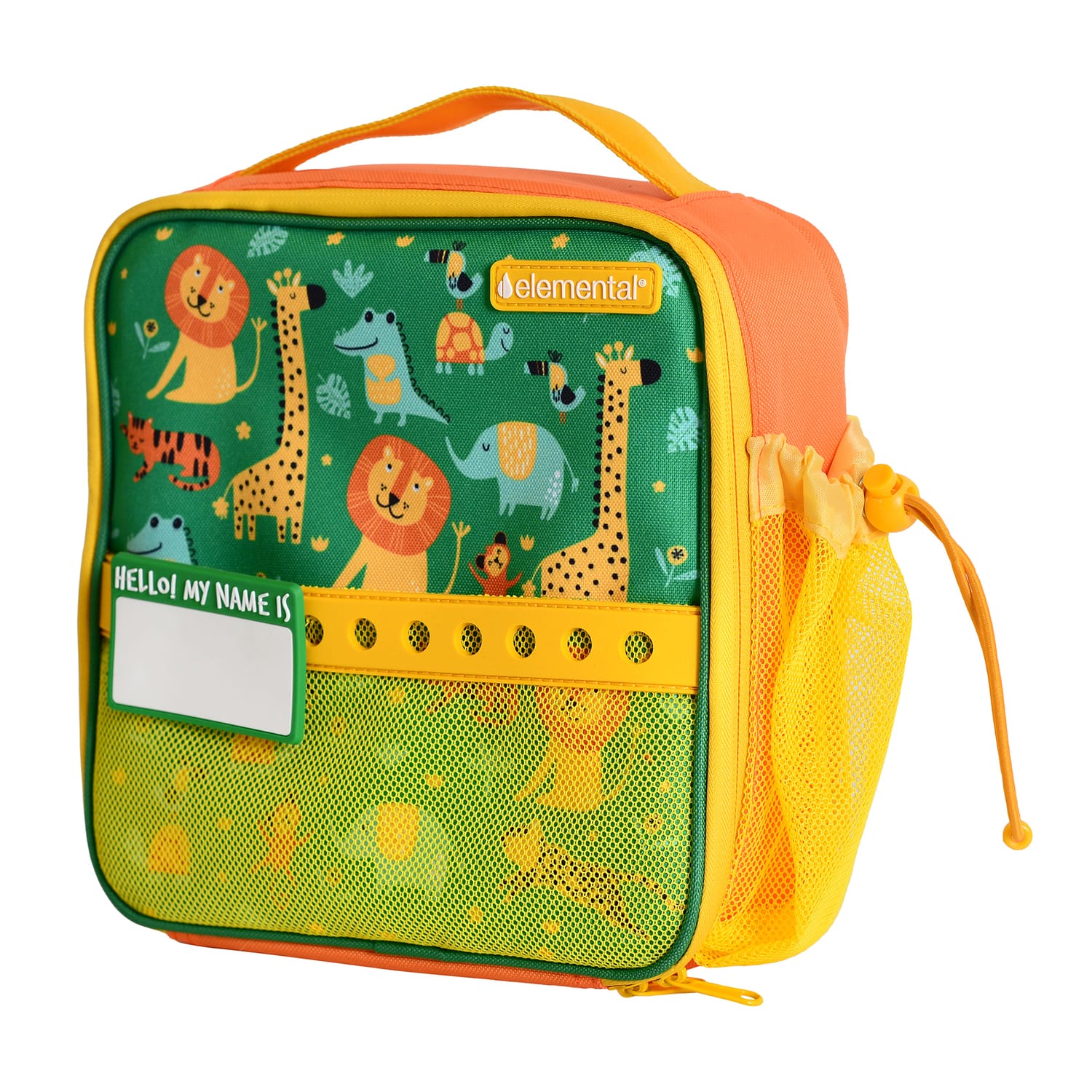 Elemental Chomper Insulated Kids Lunch Bag, Jungle