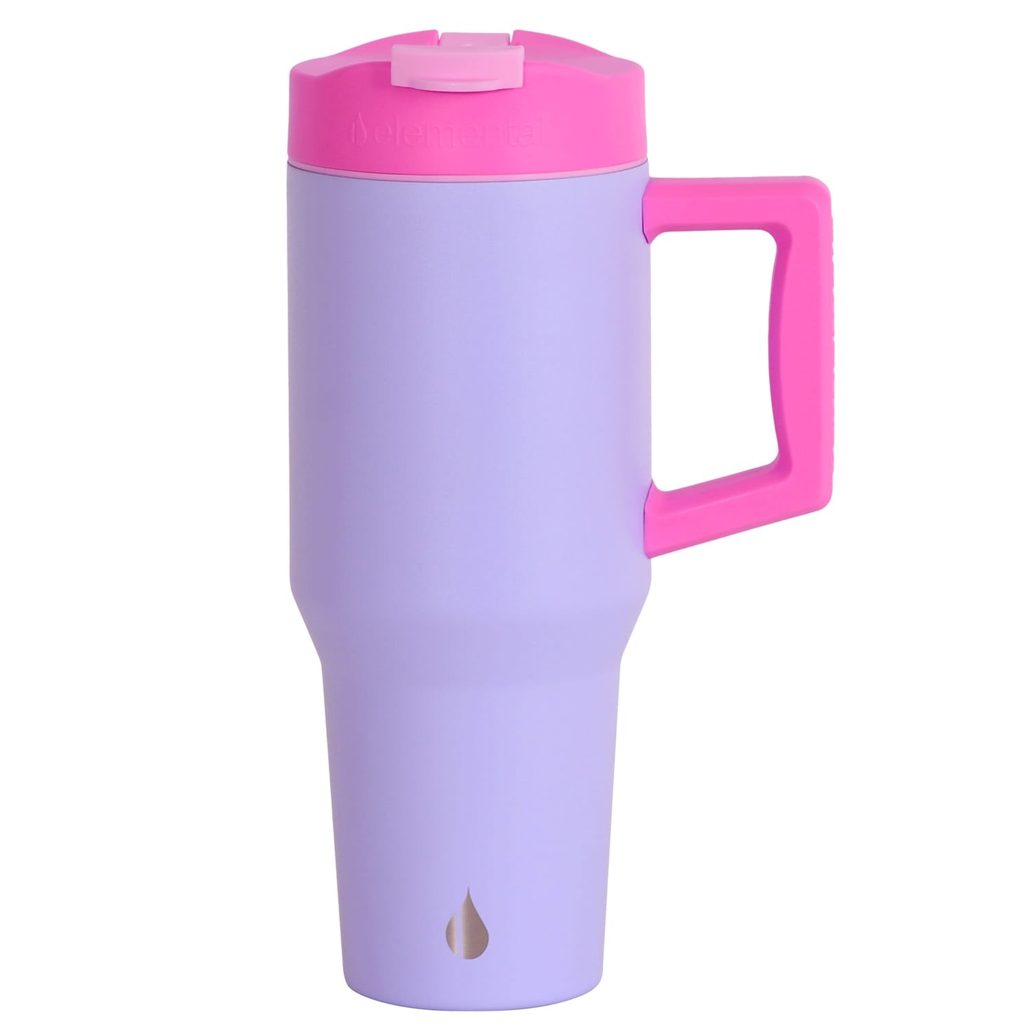 Elemental Commuter Stainless Steel Tumbler, 32 Oz., Lilac Tie Dye