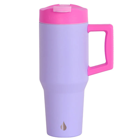 Elemental Commuter Stainless Steel Tumbler, 32 Oz., Lilac Tie Dye