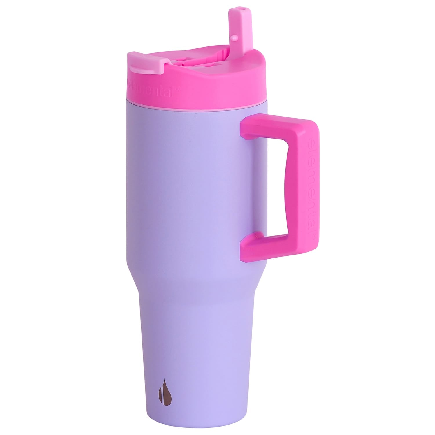 Elemental Commuter Stainless Steel Tumbler, 32 Oz., Lilac Tie Dye