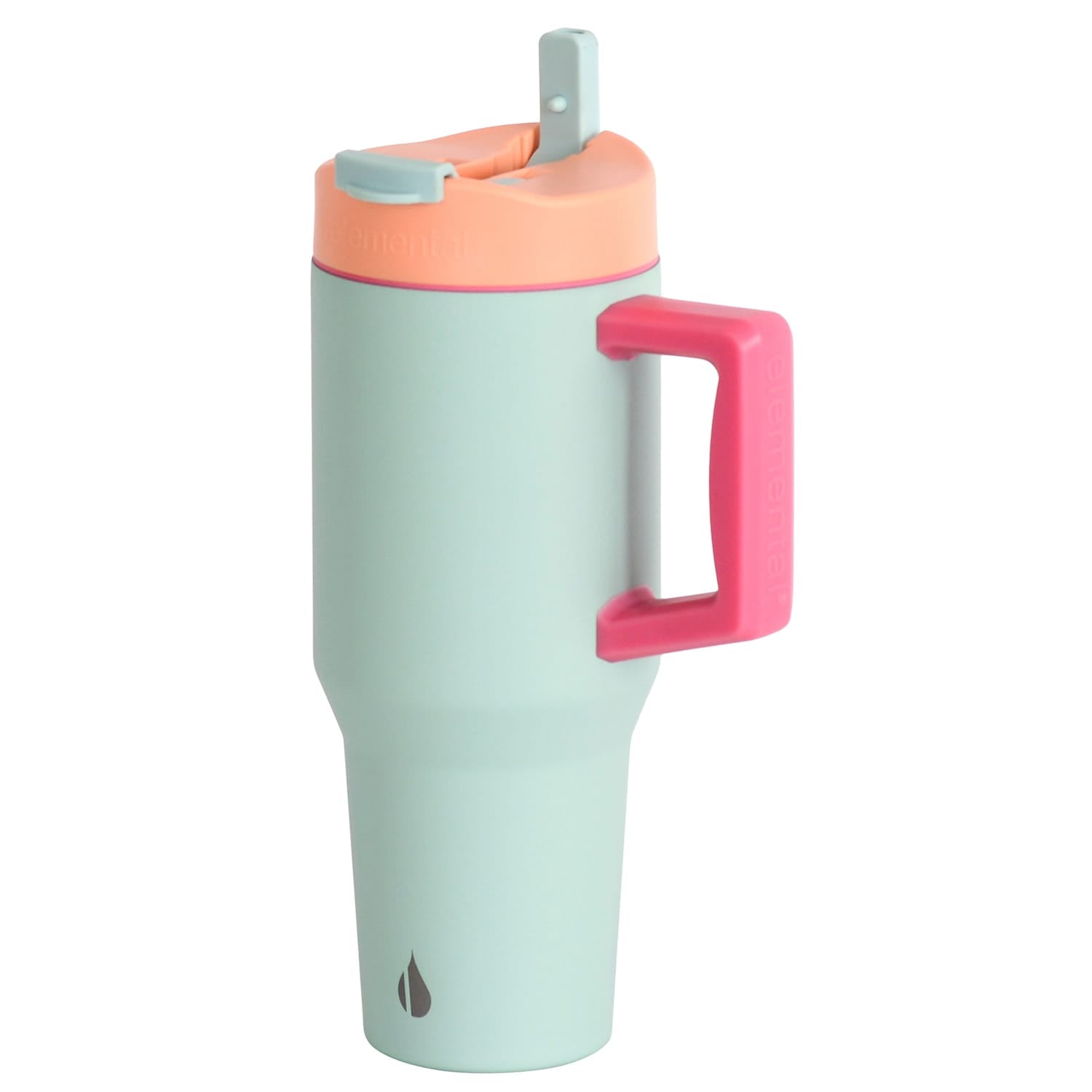 Elemental Commuter Stainless Steel Tumbler, 32 Oz., Mint Sorbet