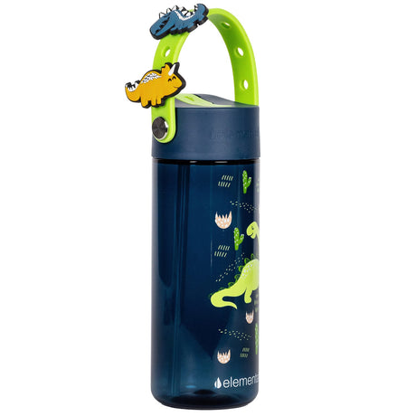 Elemental Splash Charm Tritan Water Bottle, 18 Oz., Dinosaur