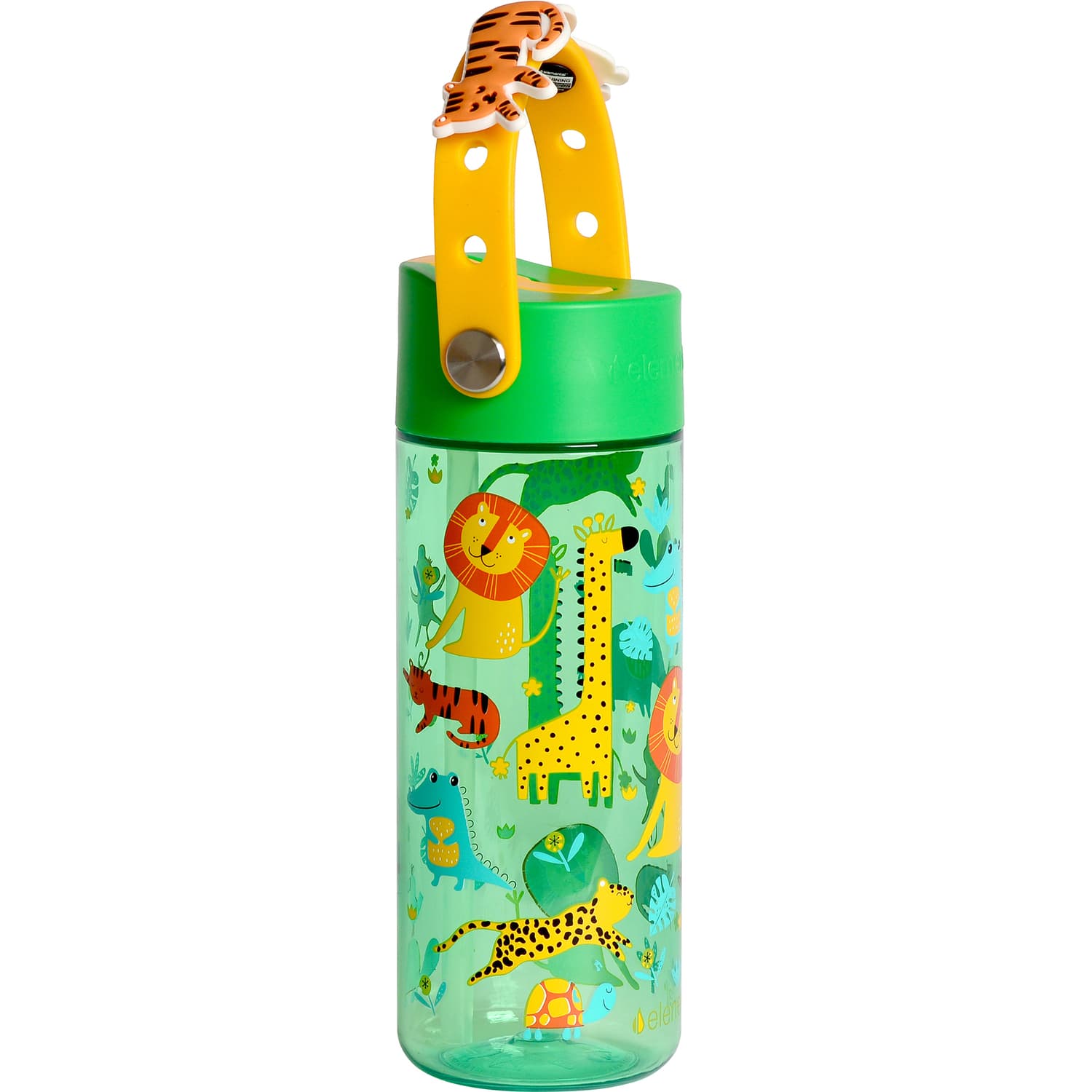 Elemental Splash Charm Tritan Water Bottle, 18 Oz., Jungle Friends