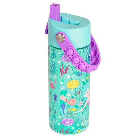 Elemental Splash Pop Tritan Water Bottle, 18 Oz., Mermaid