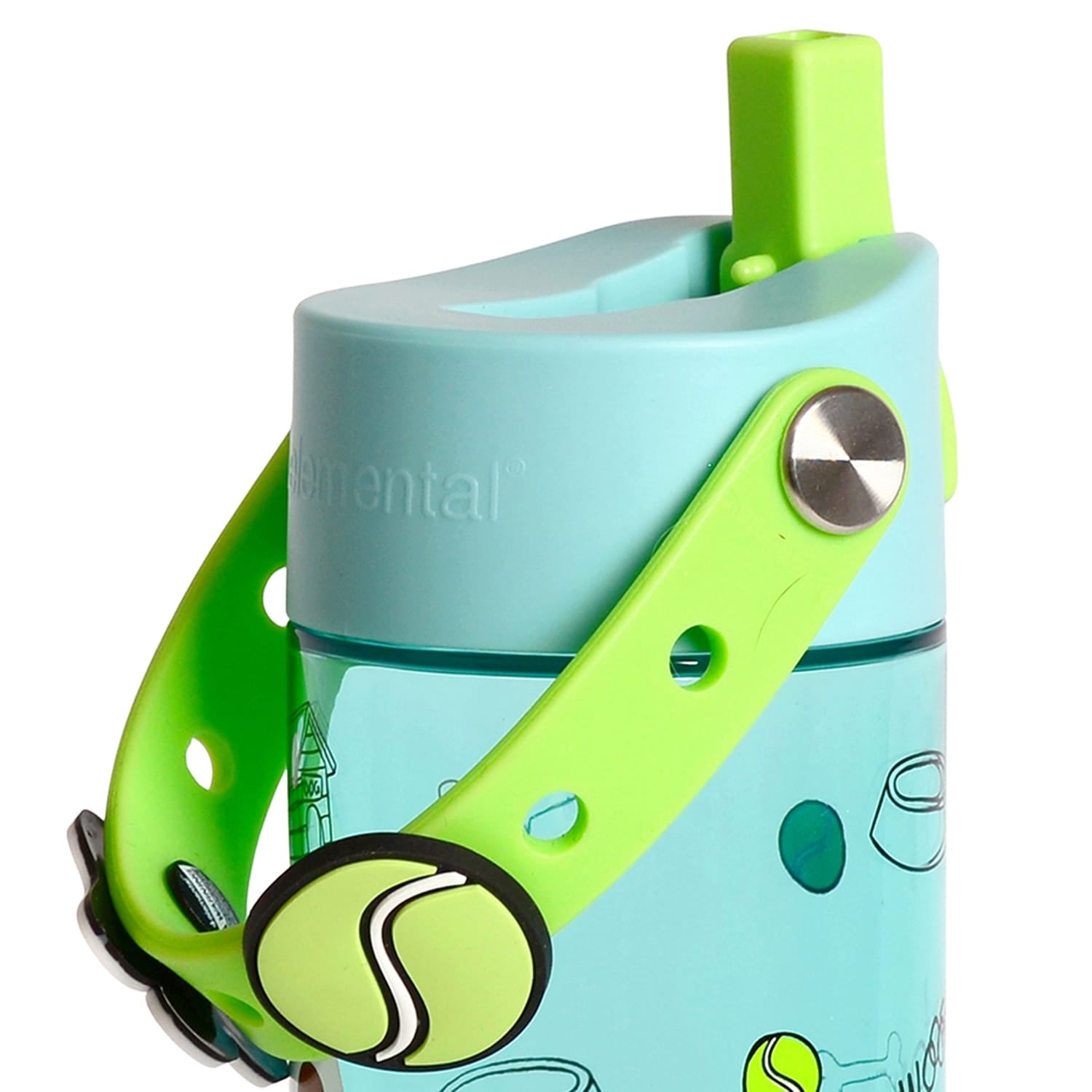 Elemental Splash Charm Tritan Water Bottle, 18 Oz., Pup Pal