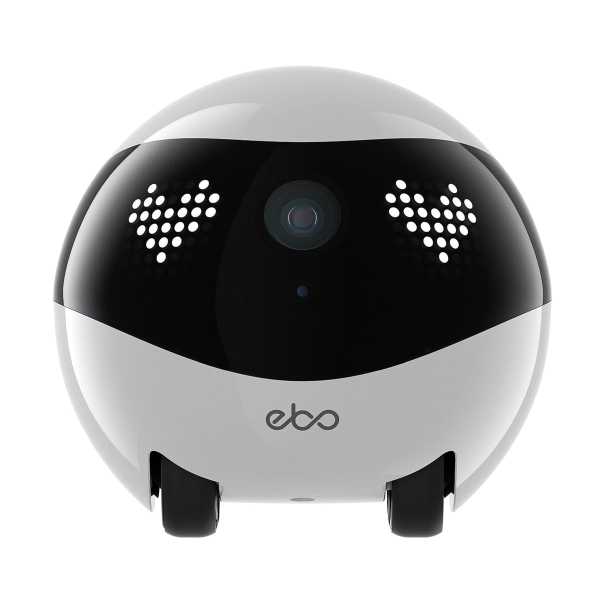 Enabot EBO Air 2 Whole-Home Mobile Robot, with 2K Ultra HD Camera and Remote Monitoring and Control, Dove White
