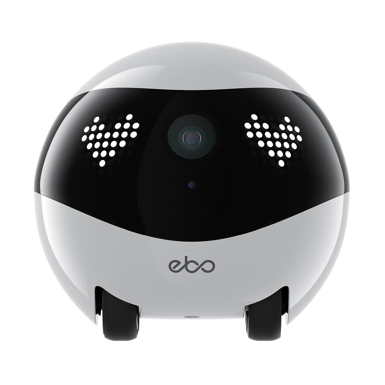 Enabot EBO Air 2 Whole-Home Mobile Robot, with 2K Ultra HD Camera and Remote Monitoring and Control, Dove White