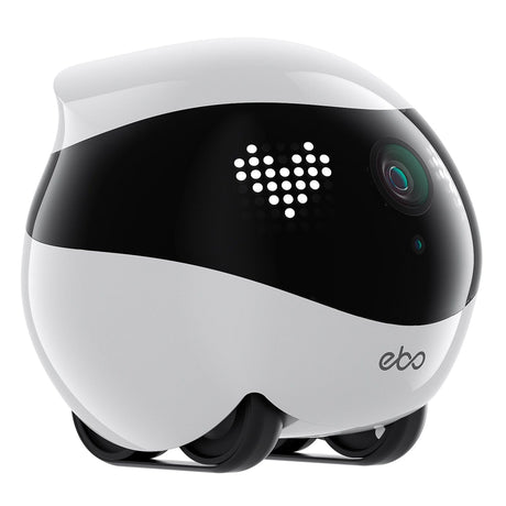 Enabot EBO Air 2 Whole-Home Mobile Robot, with 2K Ultra HD Camera and Remote Monitoring and Control, Dove White