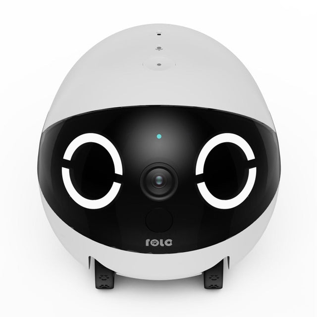 Enabot ROLA Mini Companion Robot with 2K QHD Camera and Built-in Call Button with 2-Way Voice