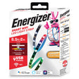 Energizer Connect Smart Wi-Fi Dimmable Bright White and Multicolor LED Light Strip, 6.56 Feet