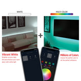 Energizer Connect Smart Wi-Fi Dimmable Bright White and Multicolor LED Light Strip, 6.56 Feet