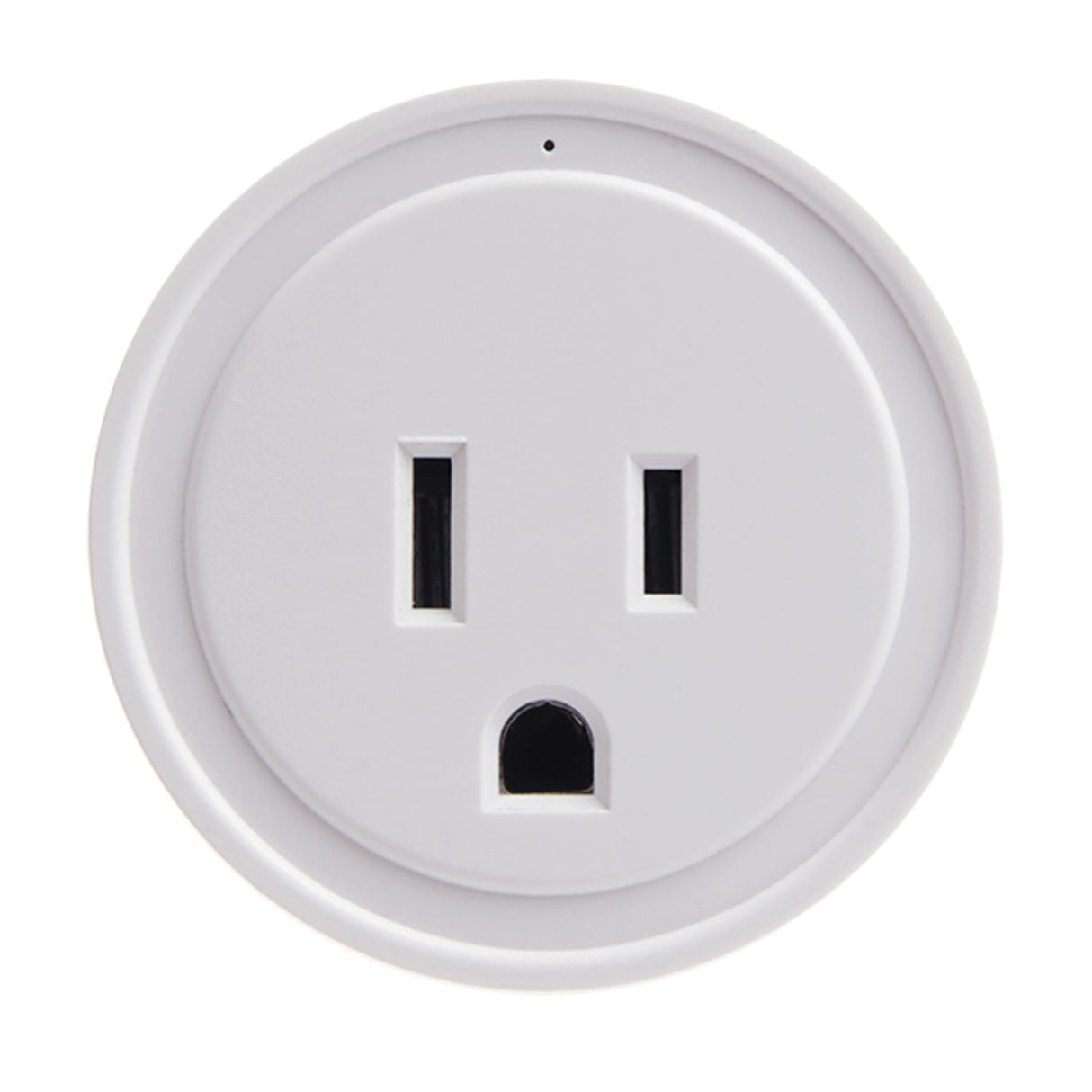 Energizer Connect 1-Outlet Smart Wi-Fi Grounded Wall Plug, EIX3-1003-WHT