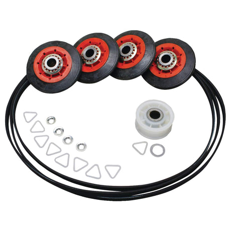 ERP Replacement Dryer Drum Roller/Idler/Belt Kit for Whirlpool Part Number 4392067