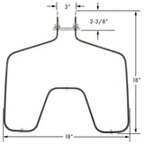 ERP Replacement Bake Element for GE Part Number WB44K10005