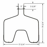 ERP Replacement Bake Element for GE Part Number WB44T10010