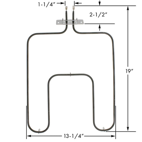 ERP Replacement Bake Element for GE Part Number WB44X200