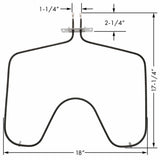 ERP Replacement Bake Element for GE Part Number WB44X5082