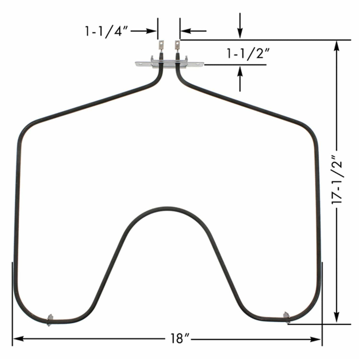 ERP Replacement Bake Element for GE Part Number WB44X5099