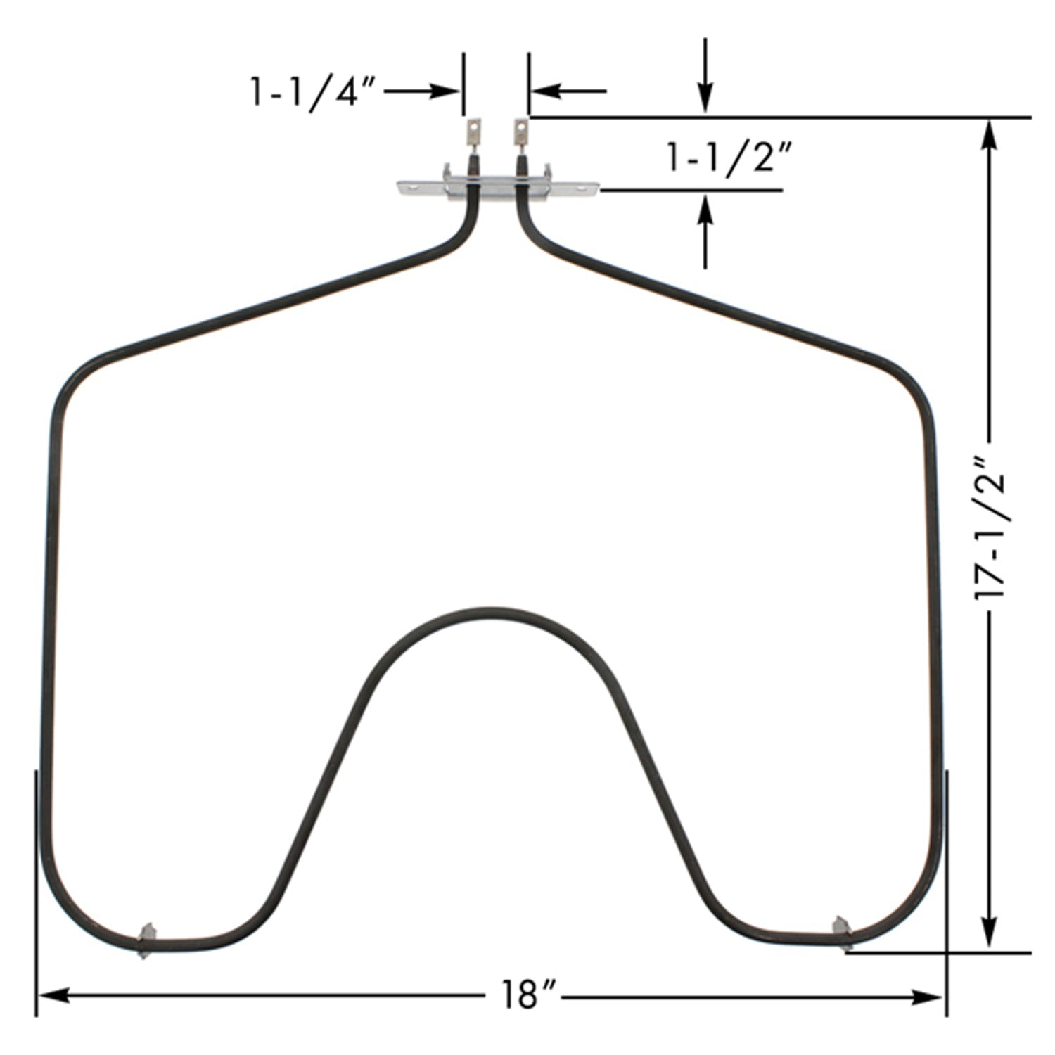 ERP Replacement Bake Element for GE Part Number WB44X5099
