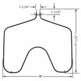 ERP Replacement Bake Element for GE Part Number WB44X5099