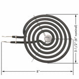 ERP Replacement 6-In. 5-Turn Range Surface Element for GE Part Number WB30M1