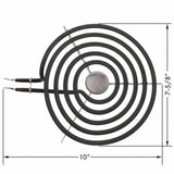 ERP Replacement 8-In. 5-Turn Range Surface Element for GE Part Number WB30T10074