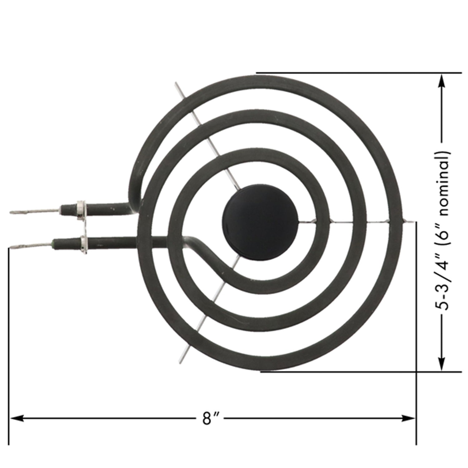 ERP Replacement 6-In. 3-Turn 1250-Watt Range Surface Element, S36Y12