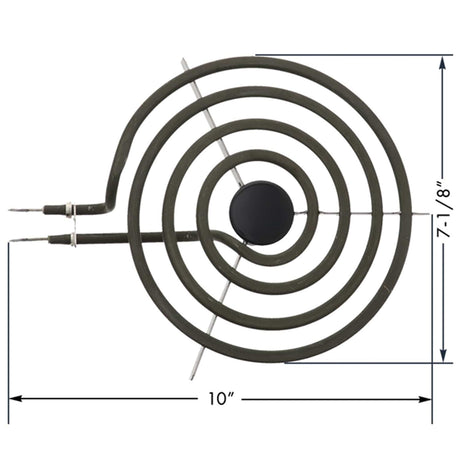 ERP Replacement 8-In. 4-Turn 2100-Watt Range Surface Element, S48Y21
