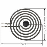 ERP Replacement 8-In. 5-Turn 2100-Watt Range Surface Element, S58Y21