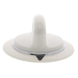 ERP Replacement White Dryer Knob with Black Pointer for GE Part Number WE1M654