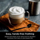 Ninja Luxe Café Premier Series Espresso Machine, Drip Coffee, Cold Brew, Grinder, Tamper, Frother, Silver - Open Box