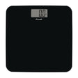 Escali Sleek Rounded 440-lb Capacity Tempered Glass Bathroom Scale