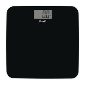 Escali Sleek Rounded 440-lb Capacity Tempered Glass Bathroom Scale