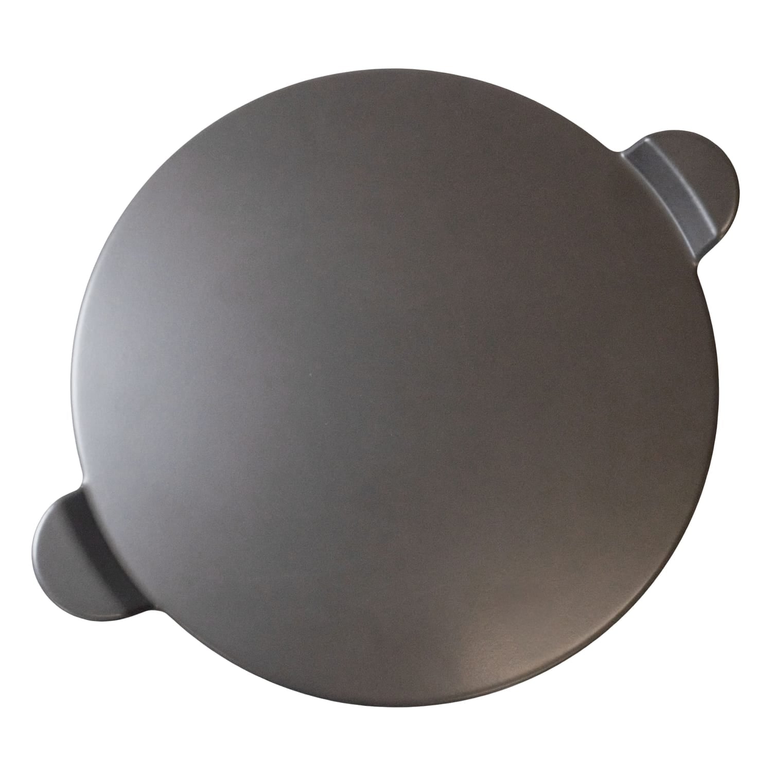 Old Stone Pizza Kitchen Glazed Pizza Stone with Handles, Gray, 13 In.