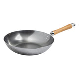 Joyce Chen 12-In. Classic Series Carbon Steel Stir Fry Pan with Birch Handle