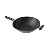 Joyce Chen Professional Series Carbon Steel Excalibur Nonstick Wok with Phenolic Handles, 14-In.